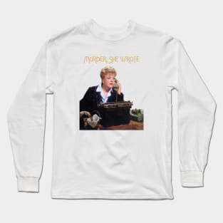 Angela Lansbury, Jessica Fletcher Long Sleeve T-Shirt